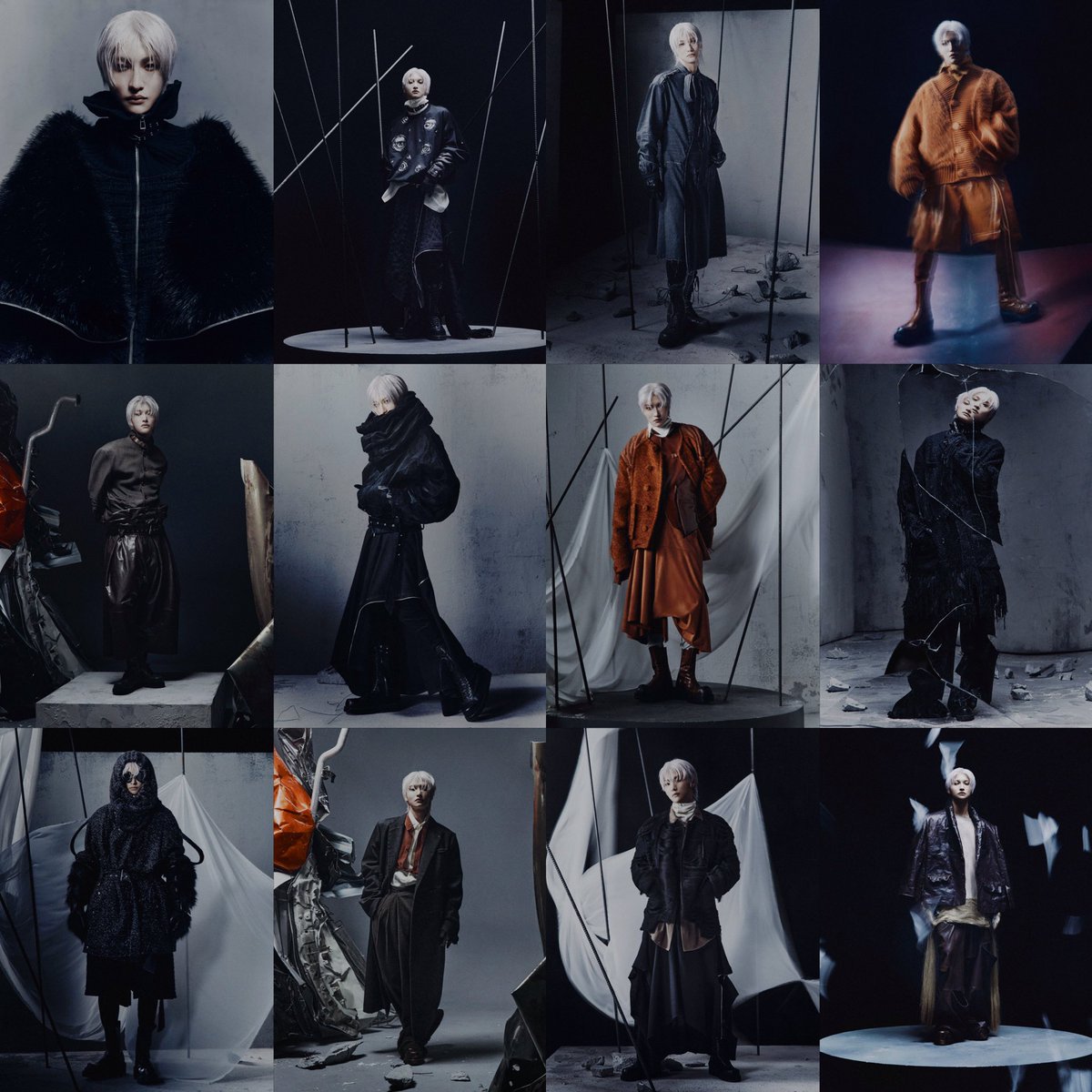 yunhwagism's tweet photo. seonghwa keeps unlocking new levels of androgyny that i didn’t think were possible https://t.co/esWk1y6Mxi