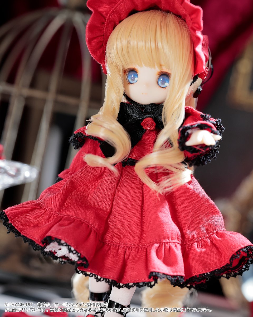 cct_azone's tweet photo. 🎊🎊2026/7/27(月)本日発売🎊🎊

ピコニーモキャラクターズ
TVアニメ「ローゼンメイデン」真紅
本日発売です👏💐

#ローゼンメイデン #RozenMaiden #アゾン https://t.co/ghETyqZaM1