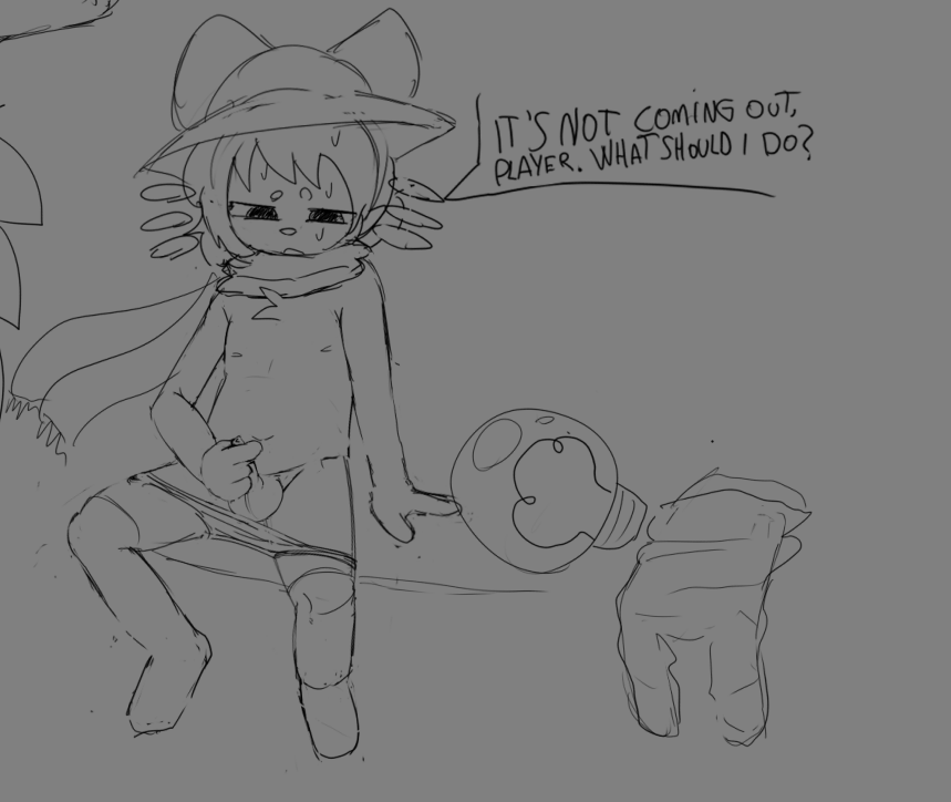 fluffycatooo's tweet photo. niko sketch https://t.co/VkBI0MJ1RD