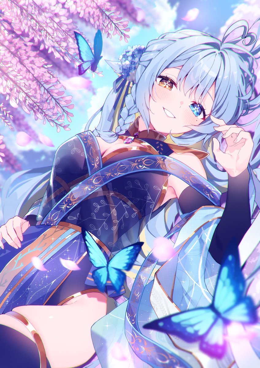Solovarii's tweet photo. Another Year (｀・ω・´)
Thank you guys for being my lights ♡

  ✧. ┊ 「 #Solovart • #vtuber 」 💚💛 https://t.co/W8zSGhpBv2