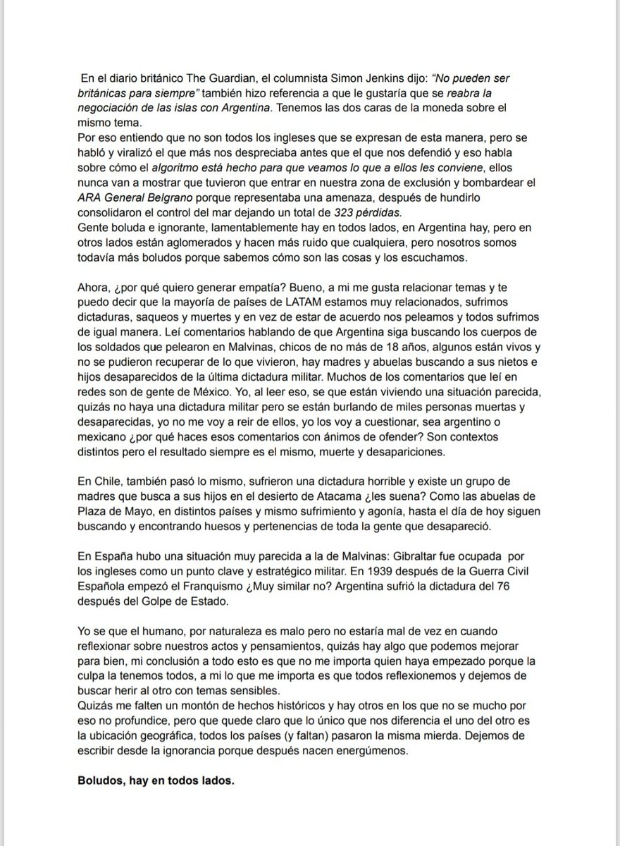 Isabell98660202's tweet photo. Argentina es racista, sí https://t.co/tCBRJiOZyF