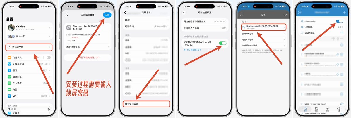 安装证书示意图