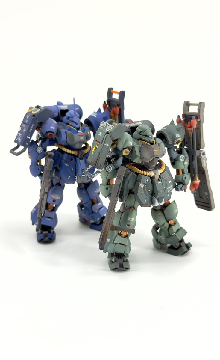 OtogunC's tweet photo. こんにちは♪ガンダムアーティファクトギラドーガはランドセル周り。シールドの切り離したパーツの再構築など終わり完成です。
ほんのり使用感だけをいれました。

＃ガンプラ
＃プラモデルライフ
＃ガンダムアーティファクト
＃gunpla
＃gunplabuilder https://t.co/xEg7MmVB8O