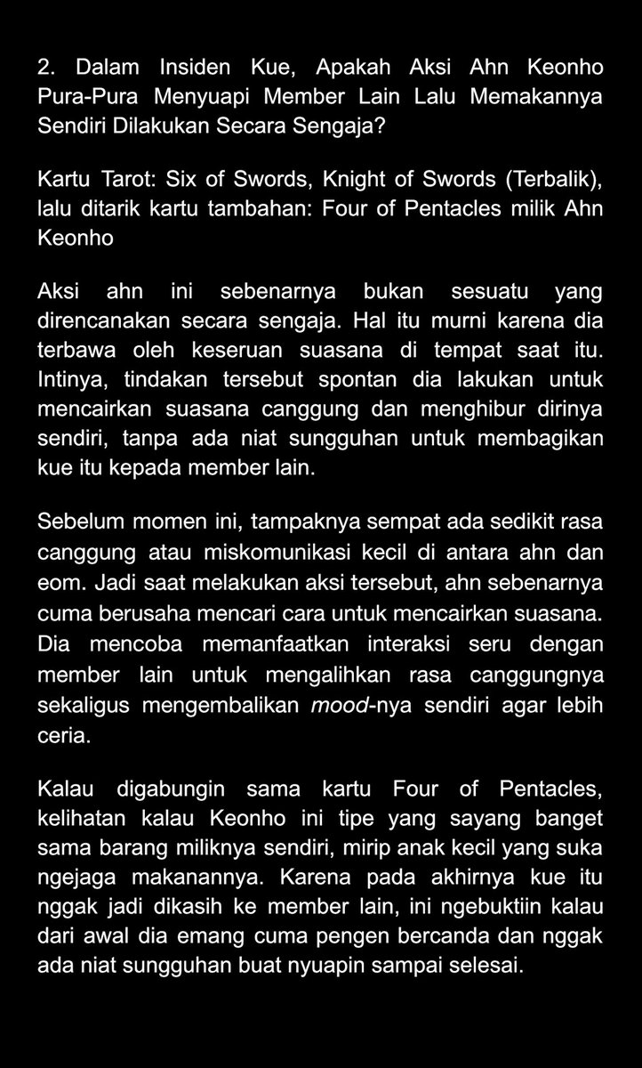leeyeonnn_'s tweet photo. Translate ramalan 🔮 #Keonhyeon from weibo C-fans ©️火供羊. (original source: 明白人)

❗️DISCLAIMER // untuk analisis hiburan &amp; sudut pandangan pembaca terhadap dinamika karakter, tidak merepresentasikan kehidupan asli https://t.co/i96CpDgevJ