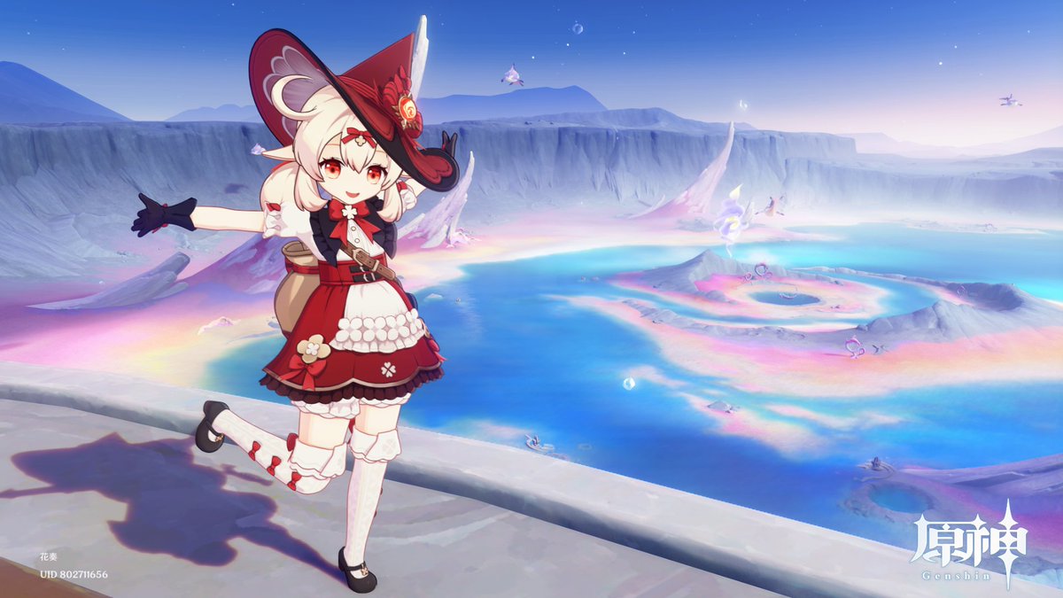 E4437's tweet photo. 今日の原神✨珊瑚宮みたい🪼 https://t.co/zHQA17eOHH
