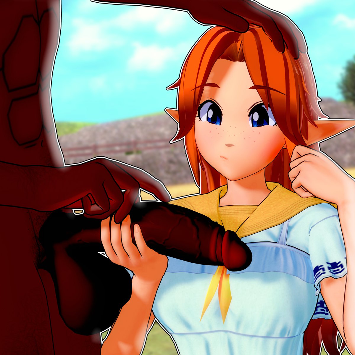 Viviankatsu's tweet photo. Malon's BBC surprise

#koikatsu #コイカツ https://t.co/M5ZmuF5dG4