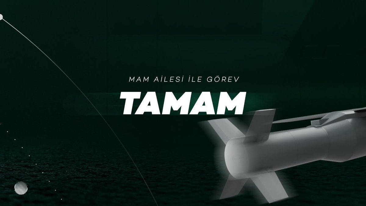 roketsan's tweet photo. SİHA'ların vurucu gücüyle sahada sonuç belli, görev tamam: #MAM Mini Akıllı Mühimmat Ailesi 🎯 https://t.co/nbAeIe6Pog
