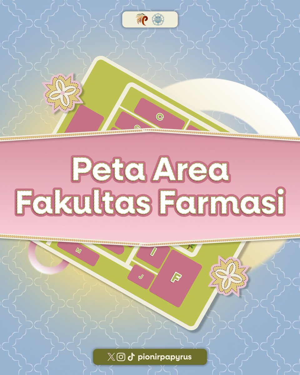 PionirPapyrus's tweet photo. 🗺️ PETA AREA FAKULTAS FARMASI UGM 🗺️

Halo, Sobat Papy! 👋✨

Agar semakin mudah menjelajahi lingkungan Fakultas Farmasi UGM, yuk kenali denah fakultas dan temukan lokasi-lokasi penting yang akan menemani perjalananmu selama berkuliah. https://t.co/TXtYUNks0F