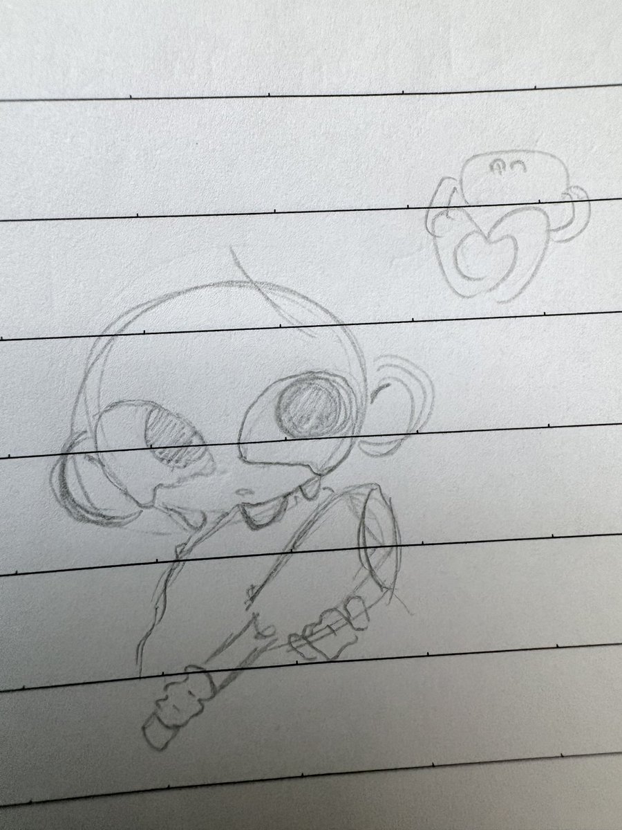itigonomaruyaki's tweet photo. 落書きしかしてない！！
ちゃんとした絵が書けなくなってきました https://t.co/agpe7iWlhI