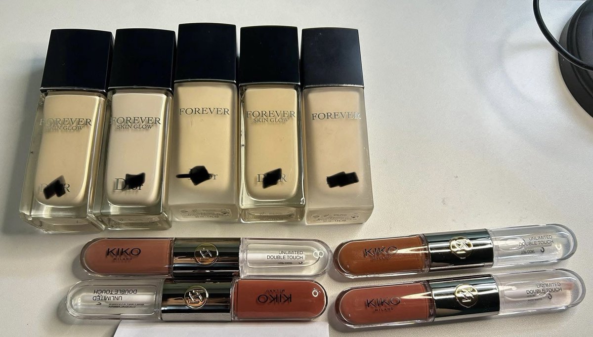 jeenagiore's tweet photo. Dior glow 1.5n,2n,3n matte 1N

790฿/1 90%

Kiko 128 new 199฿ https://t.co/Gn72946eMe
