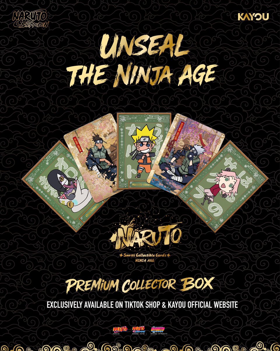 🚨NARUTOファン必見！新作プレミアムBOXが近日公開🔥 ✨Premium Box