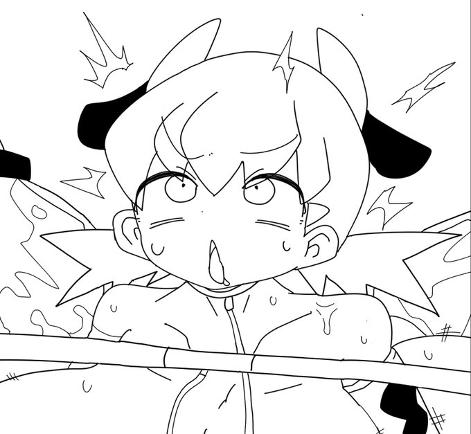 Skeb進捗、ポケモンのアカネちゃん描いてる。 