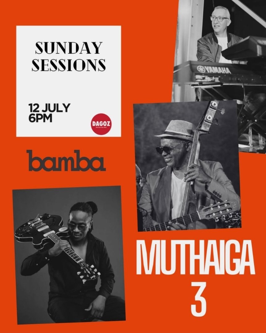 Sherehe_Plug's tweet photo. ๐ถ๐
#Nairobi #LiveMusic
Wrap up your weekend with Sunday Sessions featuring Muthaiga 3 - live music, good food and easy Sunday vibes. ๐นโจ
๐๏ธ Jul 12 | ๐ From 6PM
๐ Bamba Kenya, Amboseli Rd, #Lavington
#SherehePlug https://t.co/borfjkEEQl