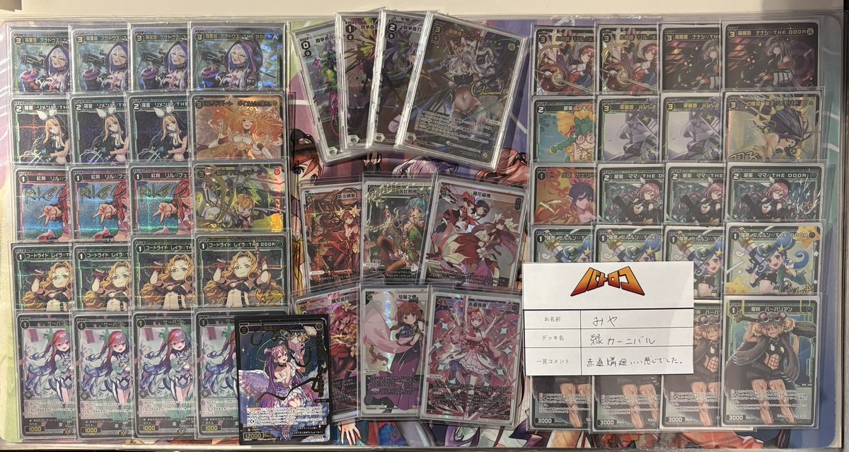 batoloco_kawas's tweet photo. 【大会結果】#WIXOSS　
本日の「ウィクロスセレモニー(D)」は
13名様にご参加頂きました‼️

 🥇優勝： かんでこ様
　
 🥈準優勝： みや様

 🥉3位： たけちよ様

 🎖️4位： だいじん様

おめでとうございます！！

#カワロコ #ウィクロス https://t.co/5bomQHmBSk