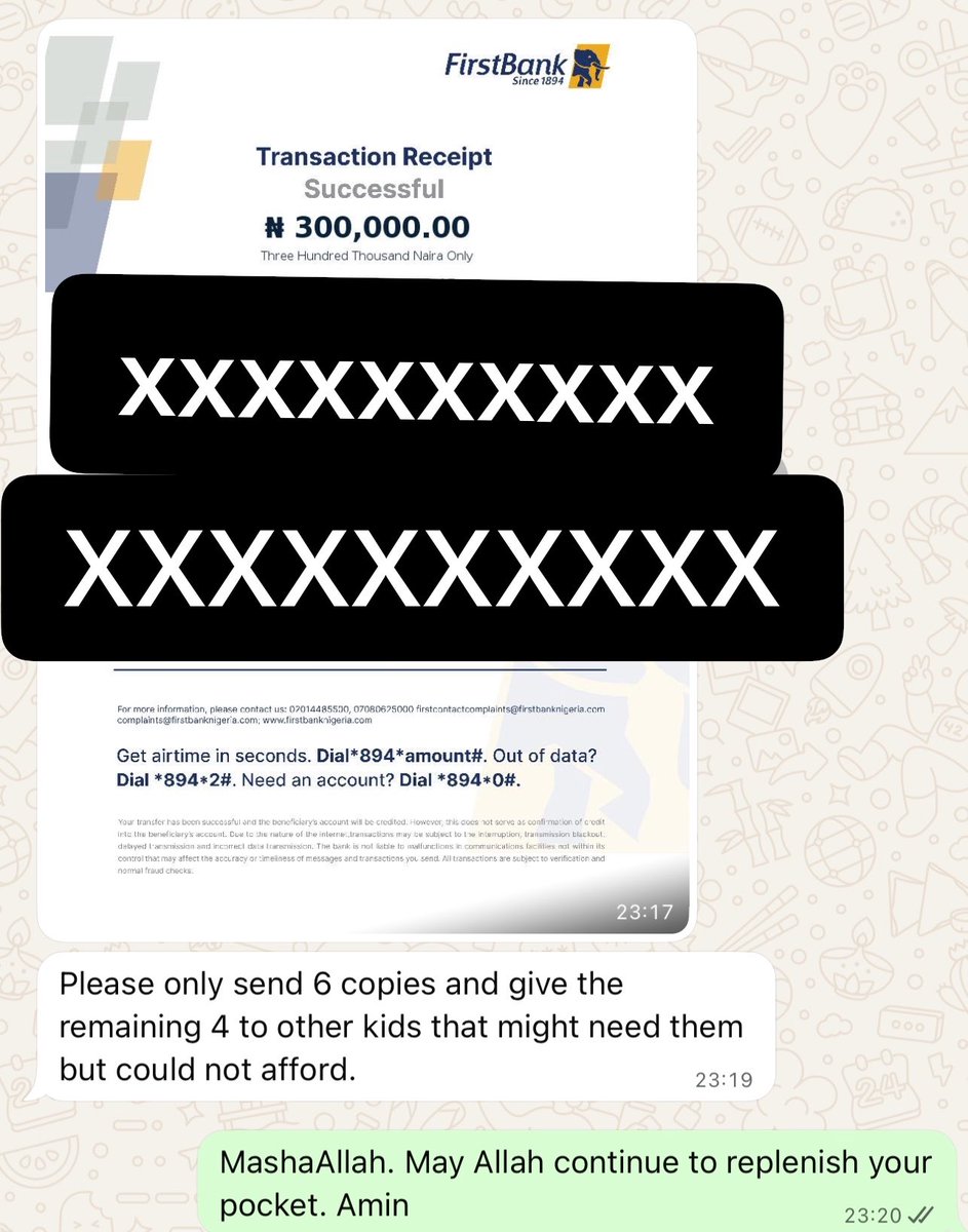 egi_nupe's tweet photo. One of my friends in USA paid for 10 copies of THE LITTLE MUSLIMS’ JOURNAL, he asked that 6 copies be delivered to his family here in Nigeria and 4 copies be shared for those who might love to have the book for their kids but couldn’t afford it. 

So if you wish to have a copy, repost this to your TL, drop your comment “My kid will love to have a copy” and @Omonegho04 will reach out to you for delivery details. Note that you will bear the cost of the delivery. 

Thank you.
