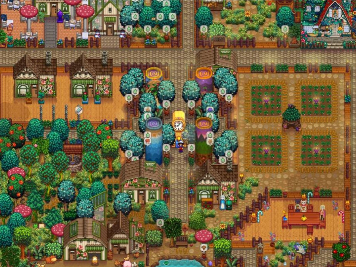wlqpk99934128's tweet photo. Just finished a 30-min casual farm run in Stardew Valley! Harvested tons of strawberries and pet all my animals—perfect chill break after work https://t.co/X4gFXRZ5QB