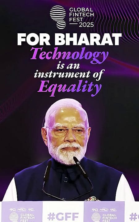 bjp4ranpur's tweet photo. PM Modi explains how technology has become an instrument of equality for India 

https://t.co/uPOMat5xxj

via NaMo App https://t.co/BsF3cwrff7