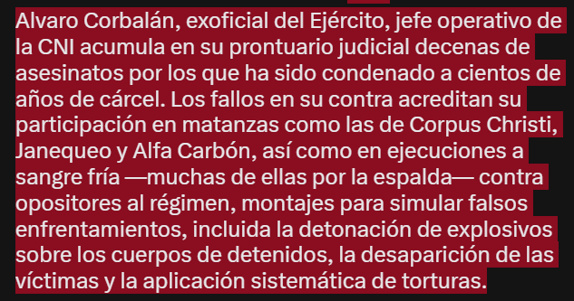 HQGatica's tweet photo. Este es una muestra de los engendros que salen del «Glorioso Ejército de Chile» y que se autodefinen como "PATRIOTAS" pero que nunca han titubeado para secuestrar, torturar y asesinar compatriotas durante toda la historia de nuestro país.
Memoria Viva https://t.co/kl0AWHzJzl