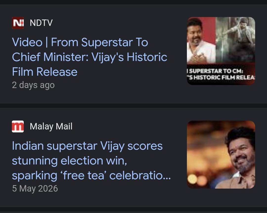 RayappanFan's tweet photo. @movielov11 A lot of newspapers called Vijay as superstar bro 😂 https://t.co/yJcxJCnPIY