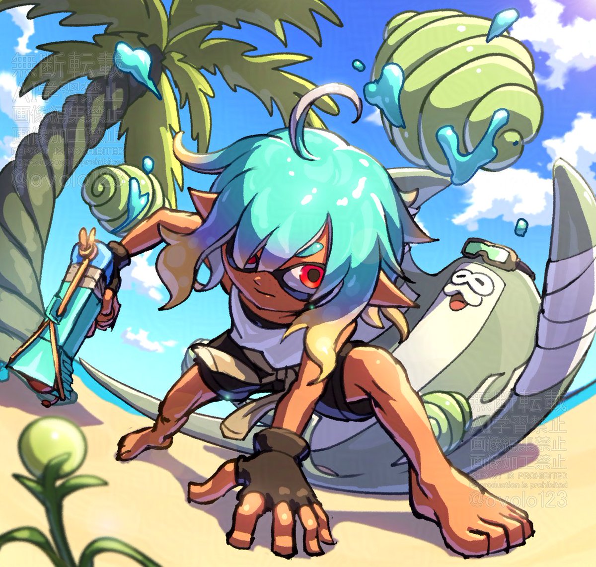 ovolo123's tweet photo. 収穫
#Splatoon #splatoonart #SplatoonRaiders https://t.co/kRNSlIfO6G