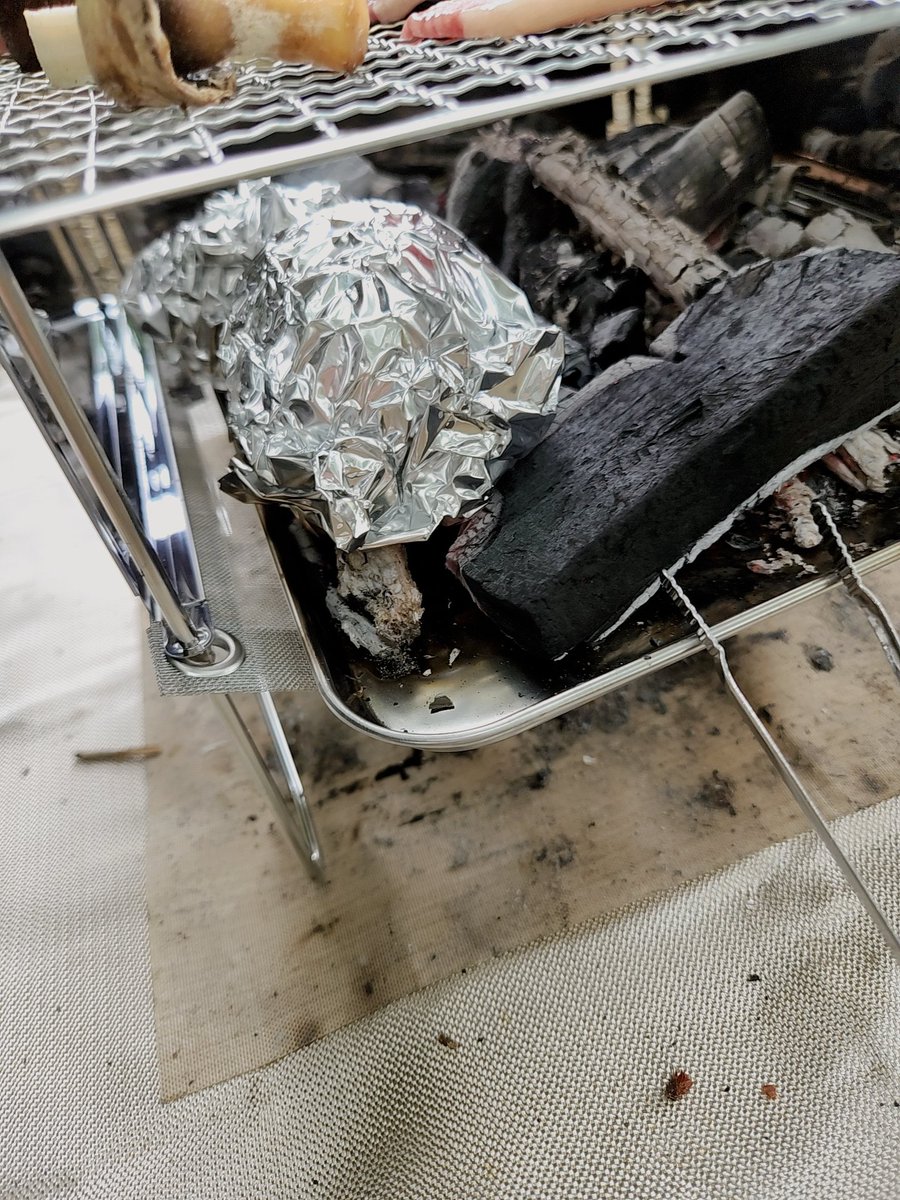 fumegu's tweet photo. 炭簡単に着いたー🔥
ホイル焼きもバッチリჱ̒⸝⸝•̀֊•́⸝⸝)

BBQ🍖🔥 一緒してくれる人大募集⸜(*˙꒳˙*)⸝ https://t.co/tU2UT248jr