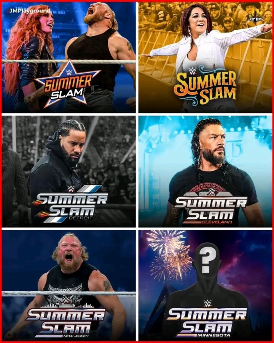 RolsoG's tweet photo. Las últimas 5 ediciones de SummerSlam contaron con una sorpresa/regreso.

¿Quién será la de este año? https://t.co/zaxIW22XJO