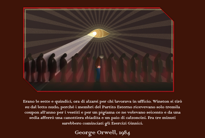 Erinni15's tweet photo. "Winston si tirò su dal letto ռudo,
perché i membri del Partito Esterno ricevevano solo tremila coupon all’anno per i vestiti
e per un pigiama ce ne volevano seicento"
George Orwell, 1984
#iddigitale #orwell https://t.co/TvkkYSFBuh