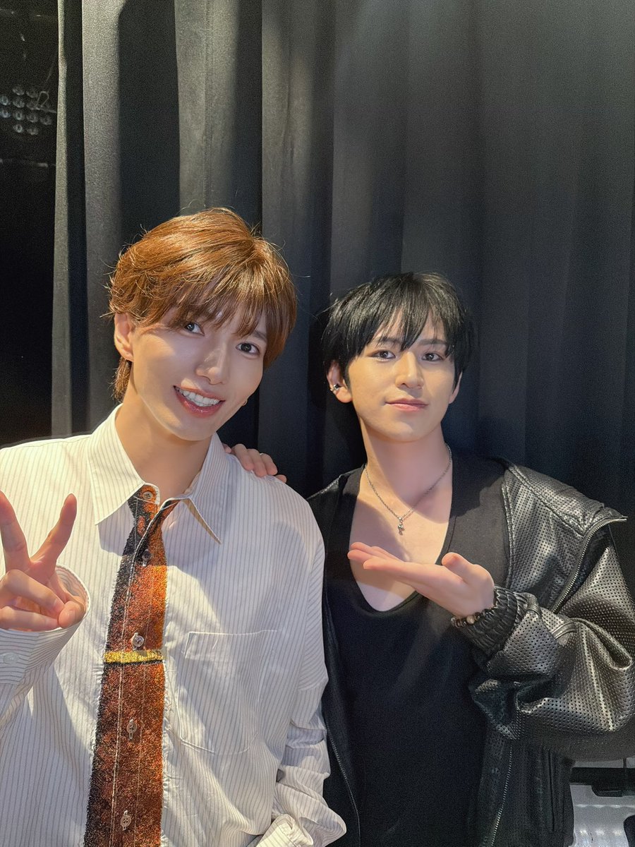 ryusei_kitade's tweet photo. バースデーイベント2部ありがとうございました！

2部は悠くんがお祝いに来てくれたよ〜✨
ありがとう！ https://t.co/wVUkc0UFlR