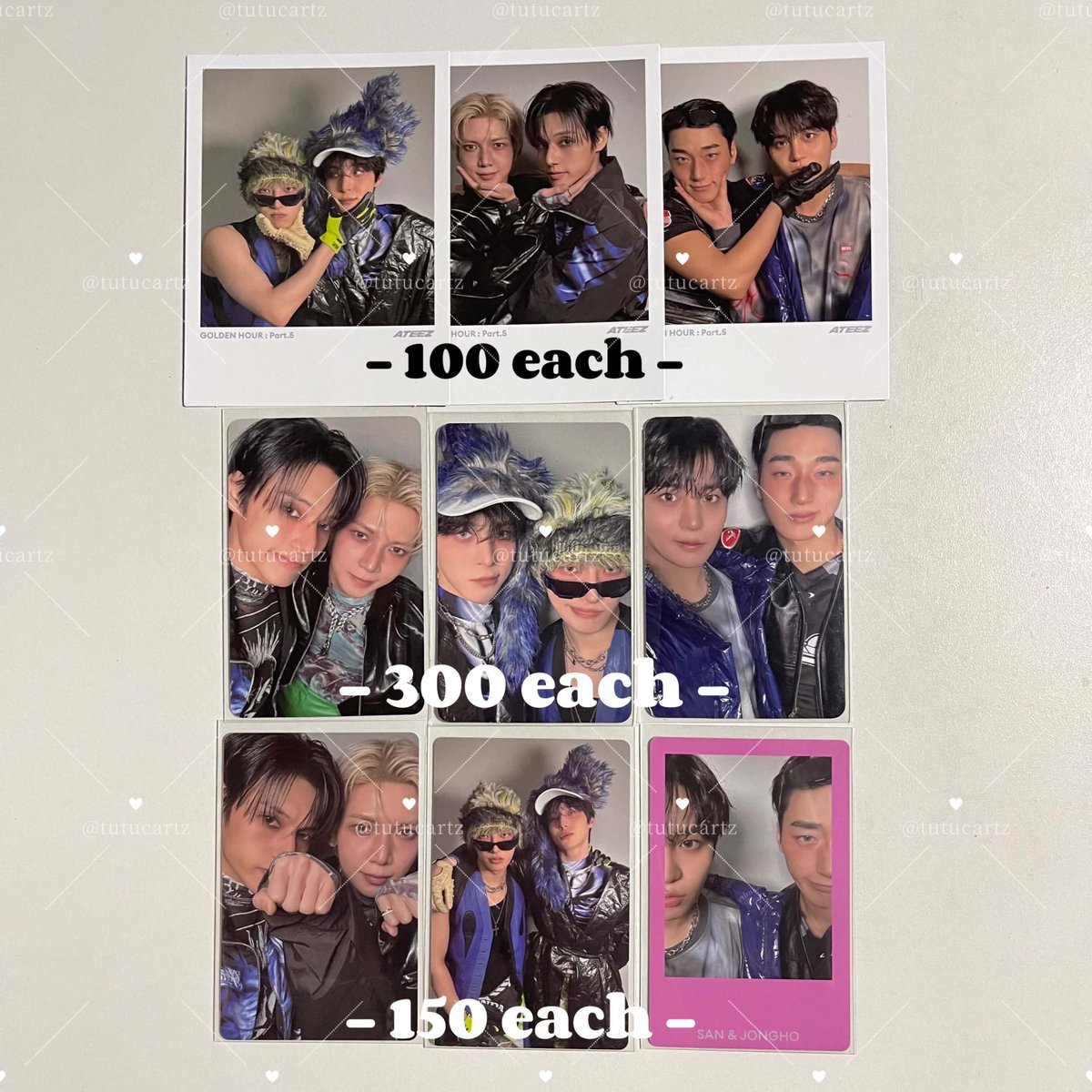 tutucartz's tweet photo. ೀ wts lfb  ✩°｡⋆
  
( 🎧 ) . . ateez pc ph.ᐟ

🛒 (1:1) 1st pic must get from the 2nd pic/album 🛍
[t&amp;c https://t.co/QkzQQYFbQo]

𐚁 hoongjoong seonghwa yunho yeosang san mingi wooyoung jongho 8 room lucky draw pob photo card wts ateez ph pc lfb digipack unit apple music pob https://t.co/frvo0HIp14