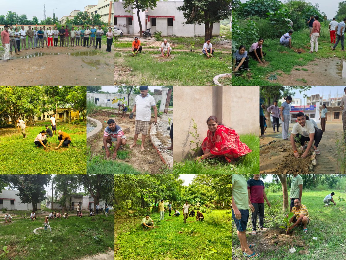 sultanpurpolice's tweet photo. हर थाना हुआ हरा-भरा! 🌳✨
"एक पेड़ माँ के नाम" अभियान के तहत आज जनपद सुलतानपुर के सभी थानों पर पुलिसकर्मियों द्वारा फलदार, छायादार व औषधीय पौधे लगाए गए। रोपे गए पौधों की नियमित देखभाल की शपथ ली। 🌍💧🌱
#EkPedMaaKeNaam #वृक्षारोपण_महायज्ञ_2026 #Sultanpur #GreenIndia https://t.co/NGSBDftY9T