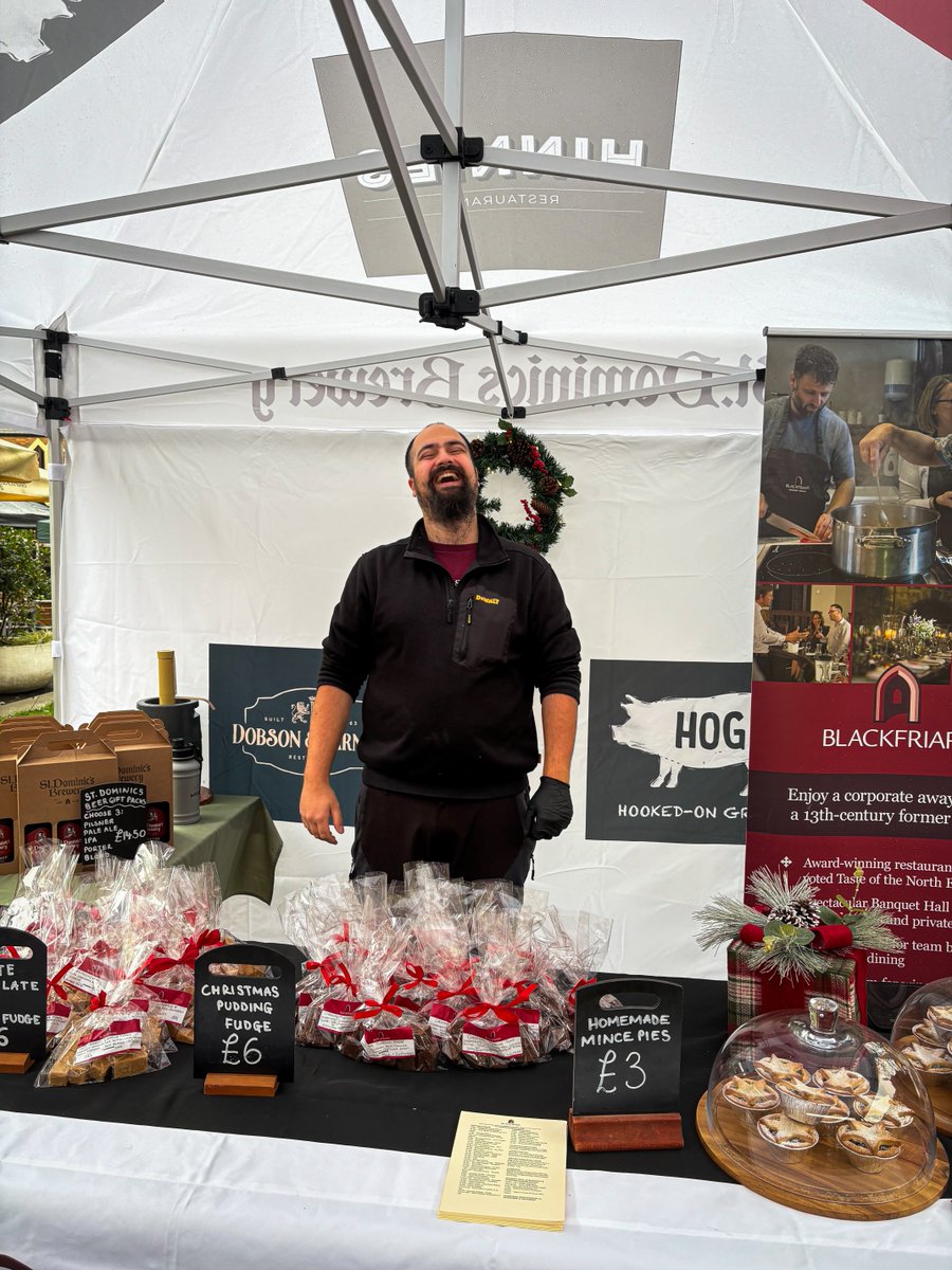 BlackfriarsRest's tweet photo. We are SO sorry for mentioning the C-word in July... 😬🎄

Blackfriars Christmas Market returns on 5 &amp; 6 Dec, with local makers, festive stalls, food, drink, live carols and plenty of Christmas magic.

Entry is FREE.

Save the date:
https://t.co/R2B4AkoUJw https://t.co/s9p9WhXHBT