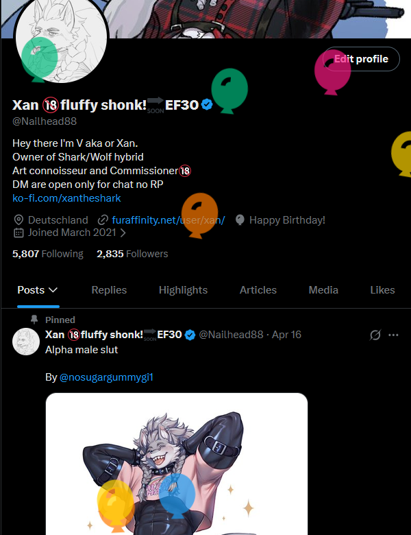 Xan 🔞fluffy shonk!🔜EF30 tweet media