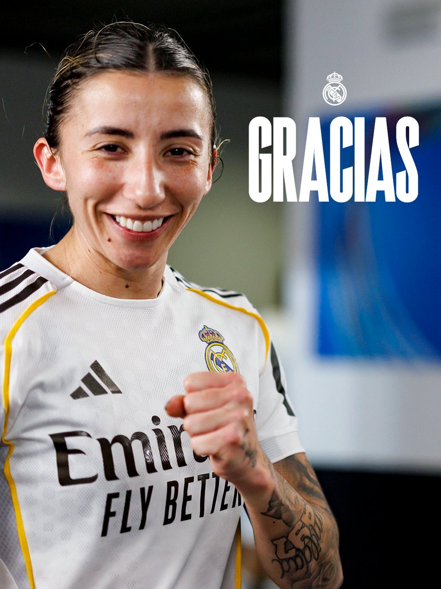 realmadridfem's tweet photo. 👏 ¡Gracias, Sheila! 👏 https://t.co/eaoN3kPR1e