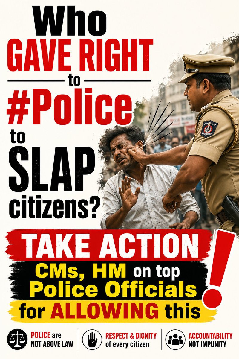 amsharma9's tweet photo. @lakshaymehta08 #Accountability demands that the SSP &amp; SP of  #Rohtak shud b SUSPENDED. It has to start from the TOP. ALWAYS.
>If WE want to SET the system RIGHT. Take ACTION on THE @IGRohtak area &amp; @DGPHaryana also @NayabSainiBJP @cmohry
#IPS &amp; @police_haryana think they can SLAP people? https://t.co/hzTDMy1GdC