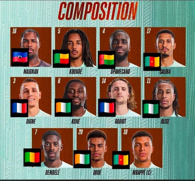 3zeezDXB2's tweet photo. @Kaizerrev @FIFAWorldCup Yeah specially France lol https://t.co/z7odABL3DB