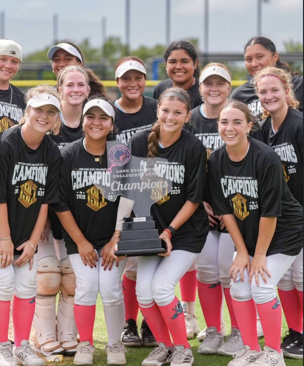 IvanneyR's tweet photo. The Cosmonauts are the 2026 @lonestarleague champs! I had a blast this summer playing for Coach Brynn Baca alongside my amazing teammates, definitely a summer to remember! 

‘26 Stats 20G - 70PA - 55AB - .364BA - .486OBP - .904OPS - 20H - 15RBI - 13BB - 5K - 8-9SB - 49-51PO (INF) https://t.co/whi4Hs1nZh