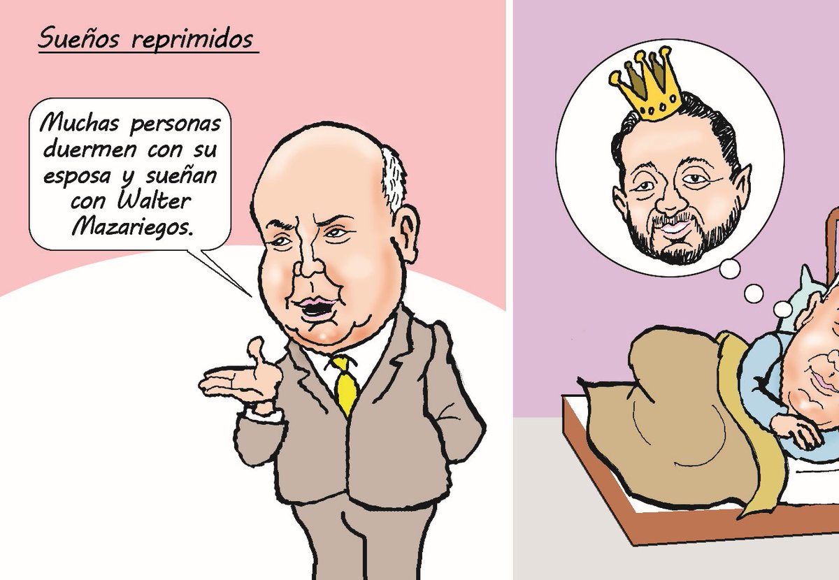 prensa_libre's tweet photo. #EnClaveDeFo | El genial Fo nos presenta este domingo 12 de julio la caricatura titulada: “Sueños reprimidos”. https://t.co/WtEy84NxZS