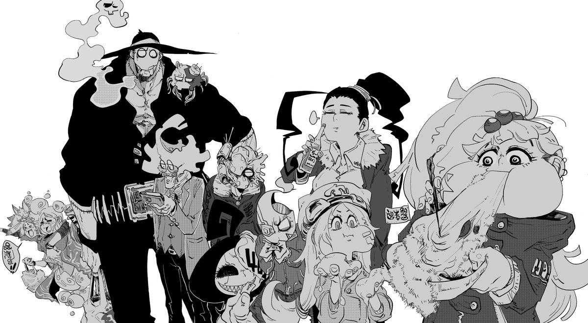 B41_NOi's tweet photo. 色々あって作業できないのでお気に入り過去絵。明日はがっつりネーム作業じゃ https://t.co/DPwu4YV2bi