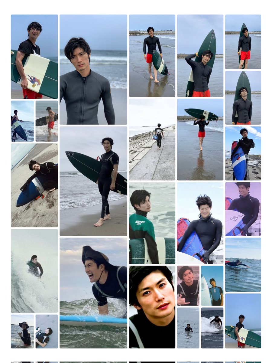 サーフィンの季節が来たよ🏄‍♂️✨ #三浦春馬