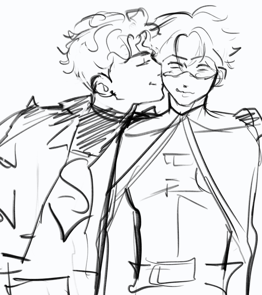 bluesbats's tweet photo. timkon sketch hi https://t.co/KYvhf2Zjvj