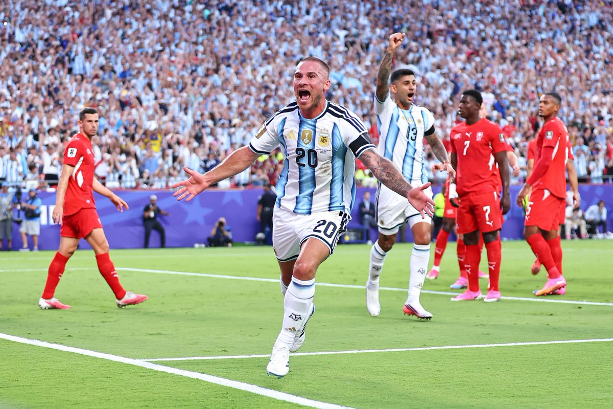 UgandaPostNews's tweet photo. Argentina, England complete #FIFAWorldCup2026  semifinal lineup 

#Argentina will face #England in the second semifinal of the FIFA World Cup 2026 following their 3-1 victory over Switzerland after extra time.---

#ugandapostnews 
#FIFAWorldCup https://t.co/ZqicSlTH61