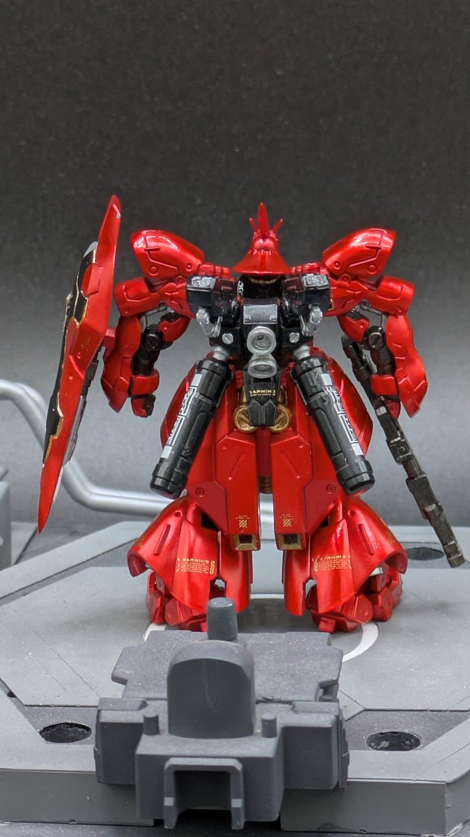ガンダムアーティファクト #サザビー #キャンディ塗装 完成