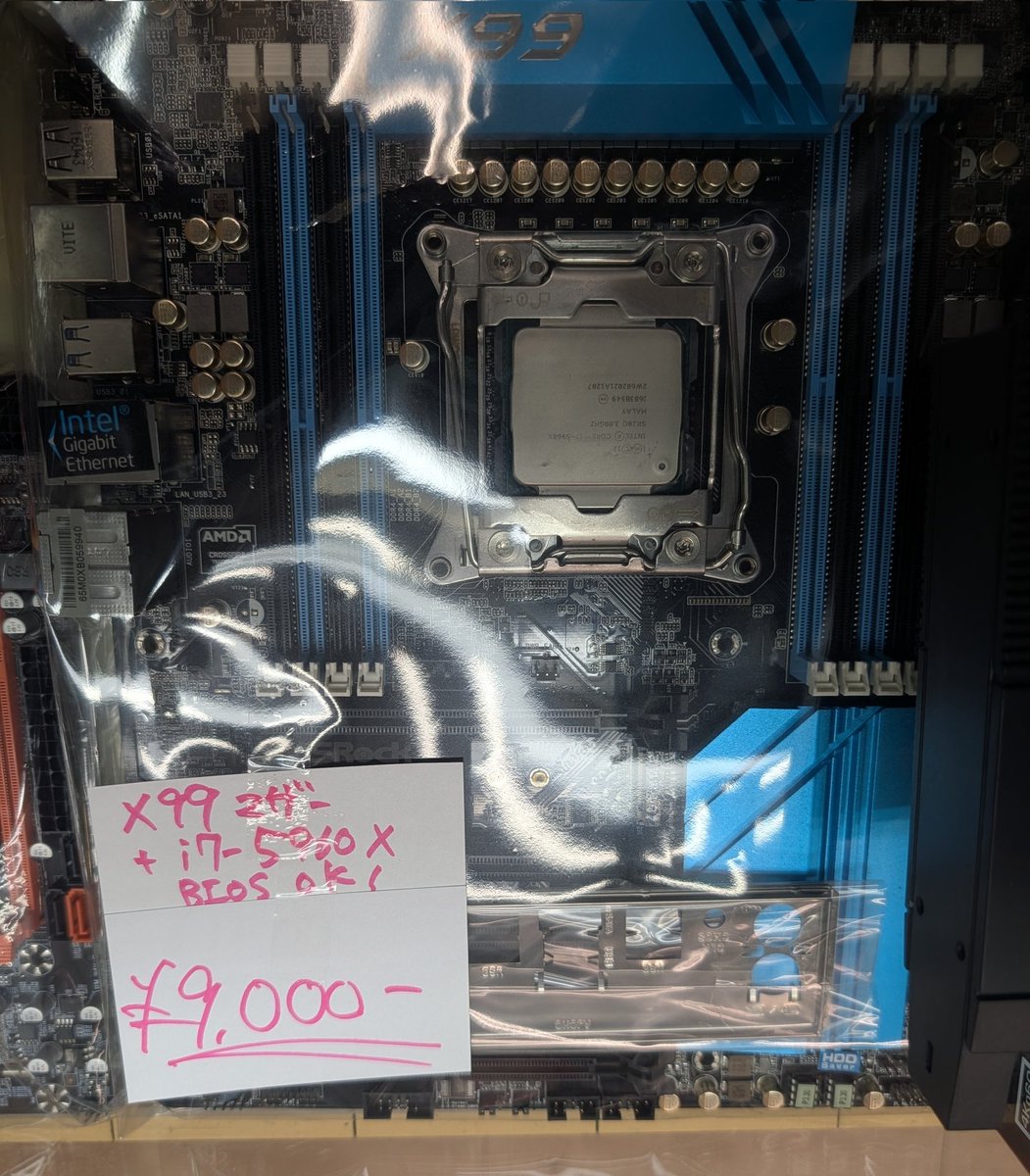 x99 マザーボード　i7 5960x セット ASRock X99 Extreme 4+i7-5960Xセット 9000円