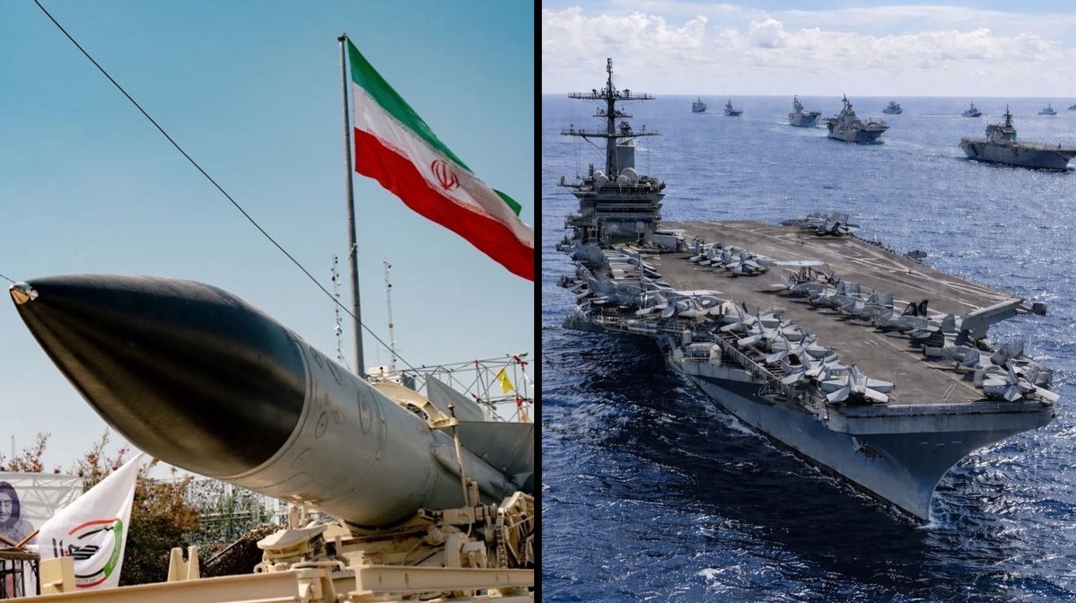 BRICSinfo's tweet photo. JUST IN: 🇮🇷🇴🇲 Iran's IRGC says it carried out a "surprise" attack on refueling platforms used by US aircraft carriers at Port of Duqm in Oman. https://t.co/LPpQaS2vyE