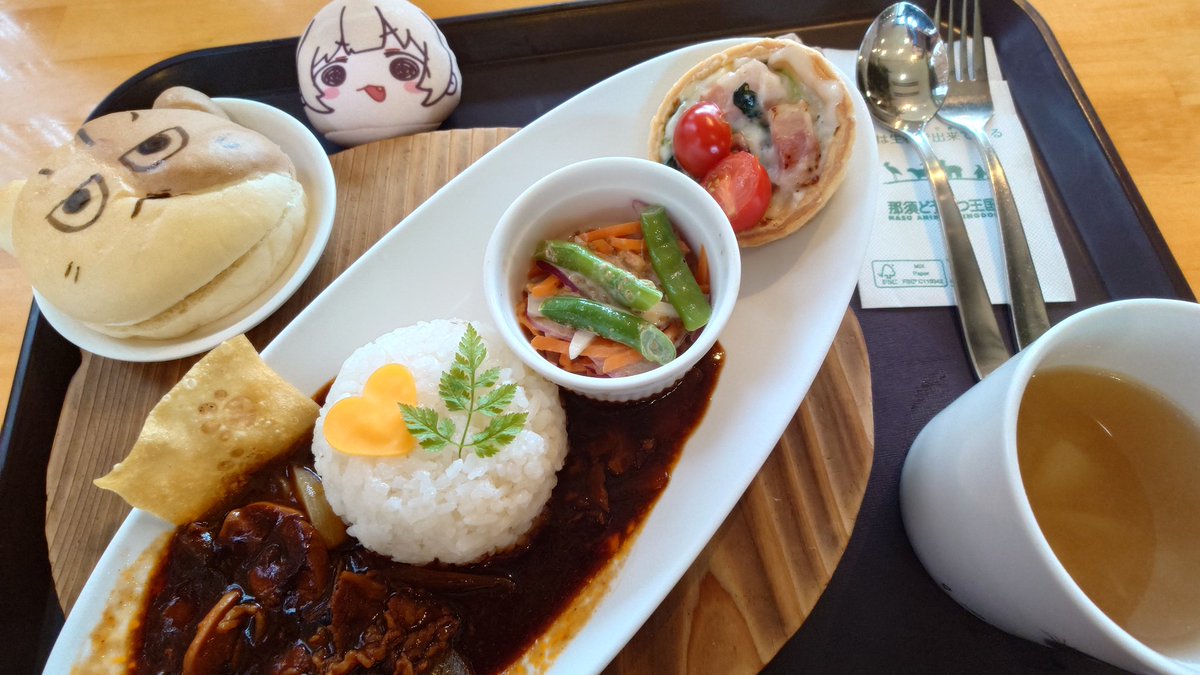 ki2ne2ki's tweet photo. ねこﾁｬﾝせんせいﾗﾝﾁ残ってたので頂きます！#名取と行くなすど https://t.co/Sv2d3CE4el