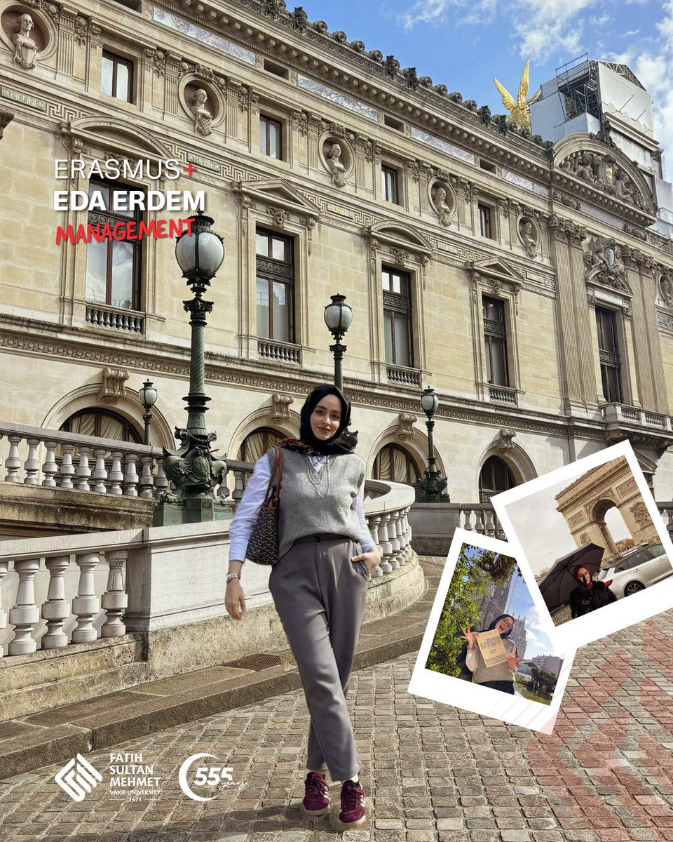 fsmvuint's tweet photo. Every Erasmus journey tells a unique story, and Eda Erdem, a student from the Management, found hers at Université Catholique de l’Ouest in France.

“When you approach people with sincerity, and positive energy, the environment around you reflects the same energy back.” -Eda https://t.co/qQSFsakkM2