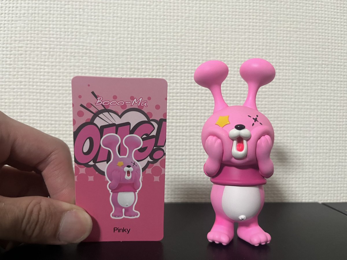 Bacon9908's tweet photo. POP MART × INSTINCTOY SHOCK series 1
・Booo-Ma(Pinky)
#ポップマート #インスティンクトイ #INSTINCTOY #Boooma #INSTINCTOY #POPMART https://t.co/e4DANVsIQ5