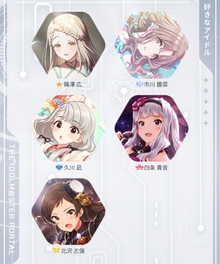 アイマス各作品から1人ずつ選んだらこう 