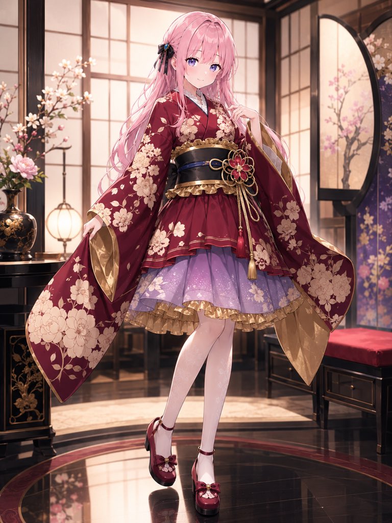 アリス服飾店 様のプロンプトをお借りしました🌸