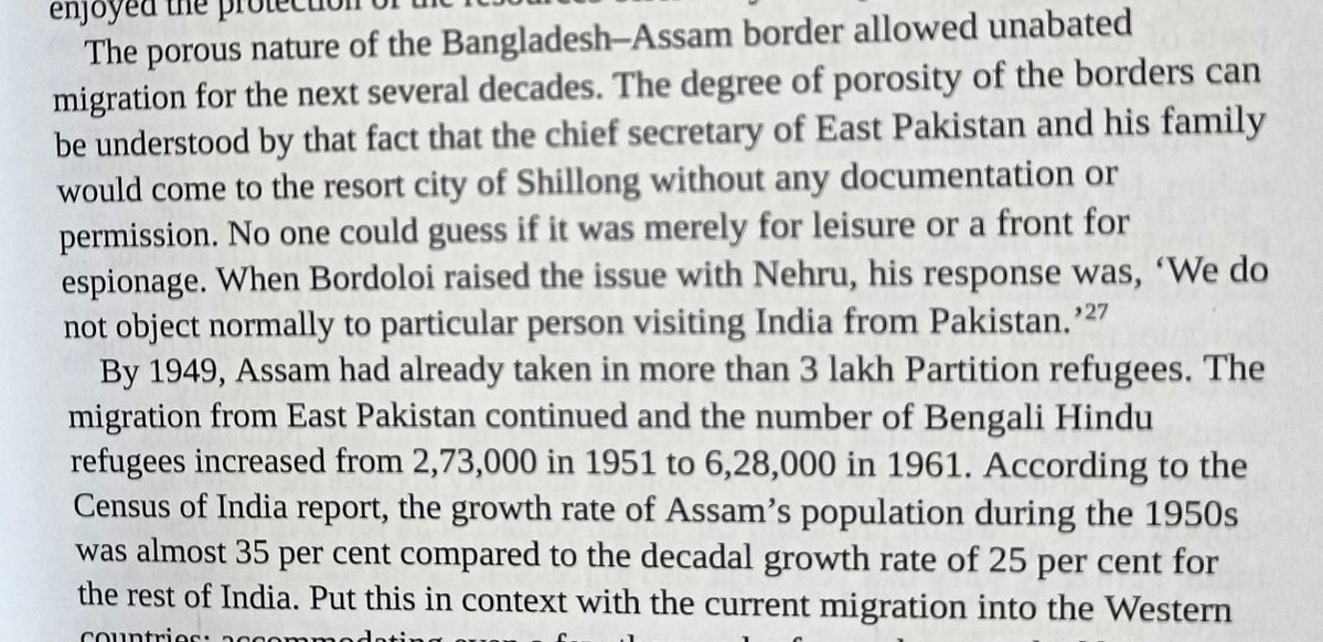 Ujjawal1Mishra's tweet photo. Is there literally any part of the country not historically betrayed by the statesmanship of Nehruji! 

Source - The last battle of Saraighat by @RajatSethi86 @Shubhrastha https://t.co/lmf8Xxa24k